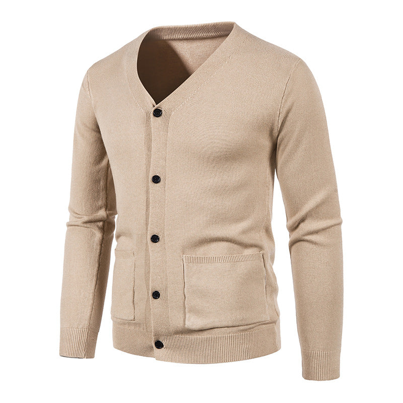 V-Neck Button-Down Cardigan | Slim Fit | Timeless Style