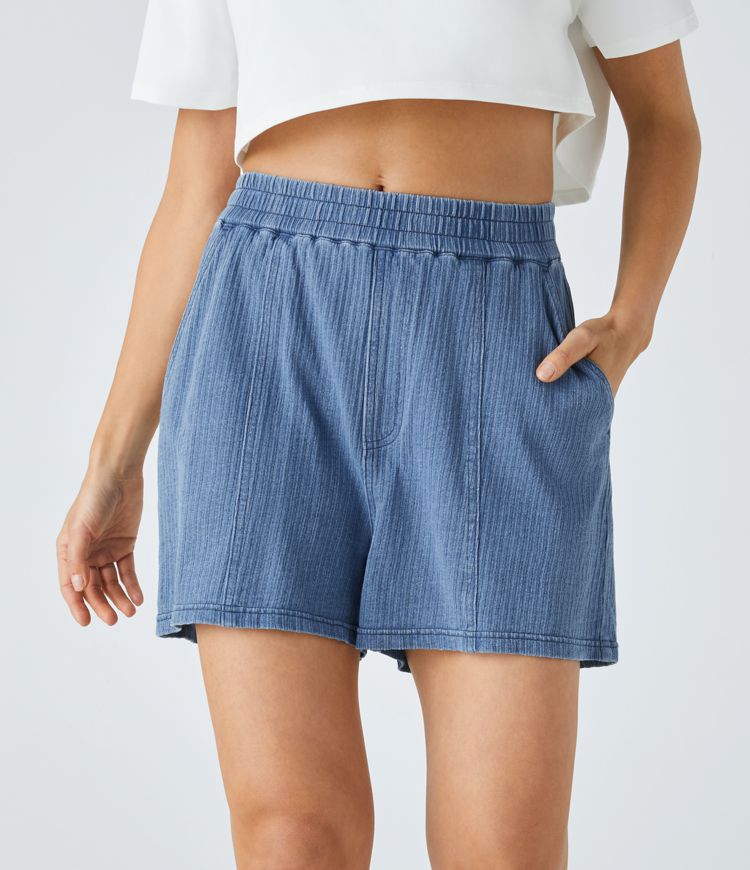 Casual Cotton Shorts | Relaxed Fit | Lightweight and Breathable