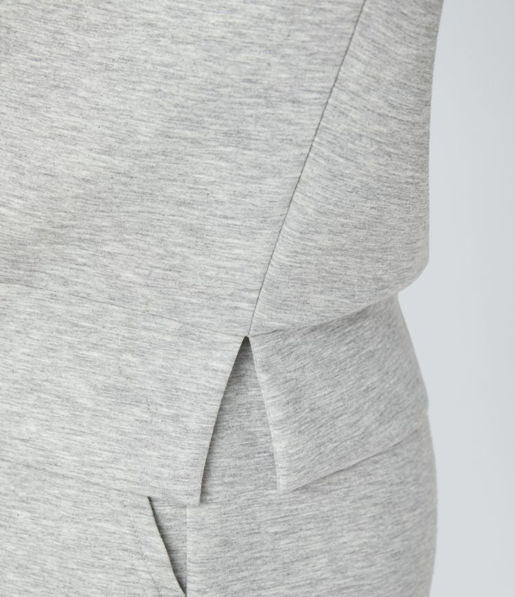 Collared Half-Zip Pullover | Cotton-Blend | Relaxed and Polished