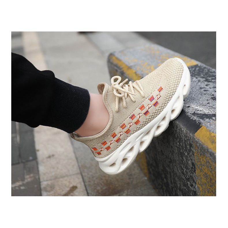 Breathable Hollow Sole Sneakers | Lightweight Design | Stylish Accents