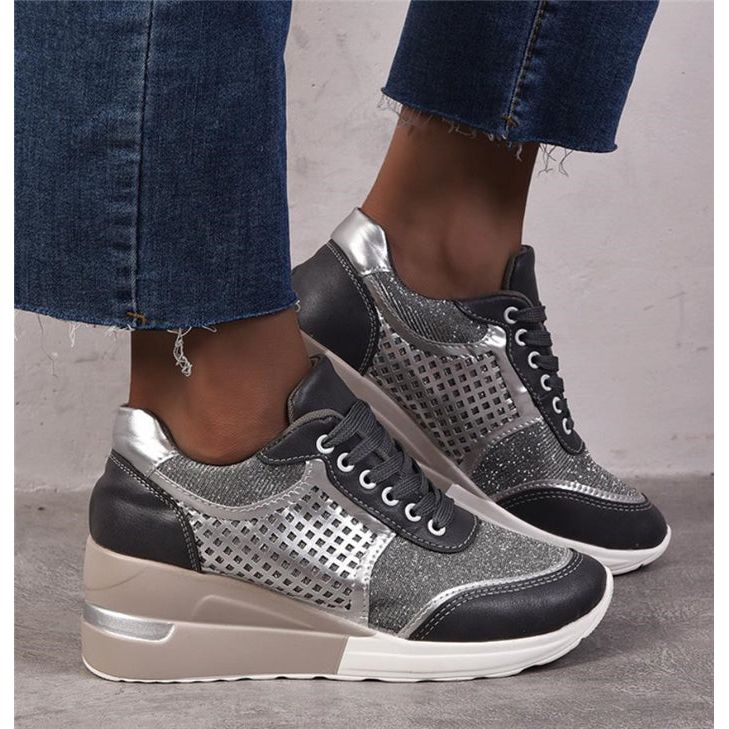 Women's Wedge Sneakers | Fashionable | Comfortable and Versatile