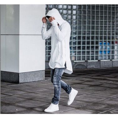 Longline Hoodie | Asymmetrical Hem | Modern Streetwear