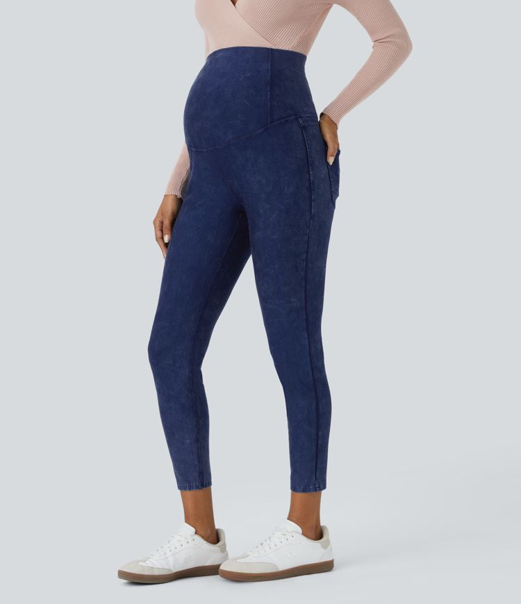 Maternity Jeggings | Over-Bump Support | Stretch Denim Look | Comfortable Fit