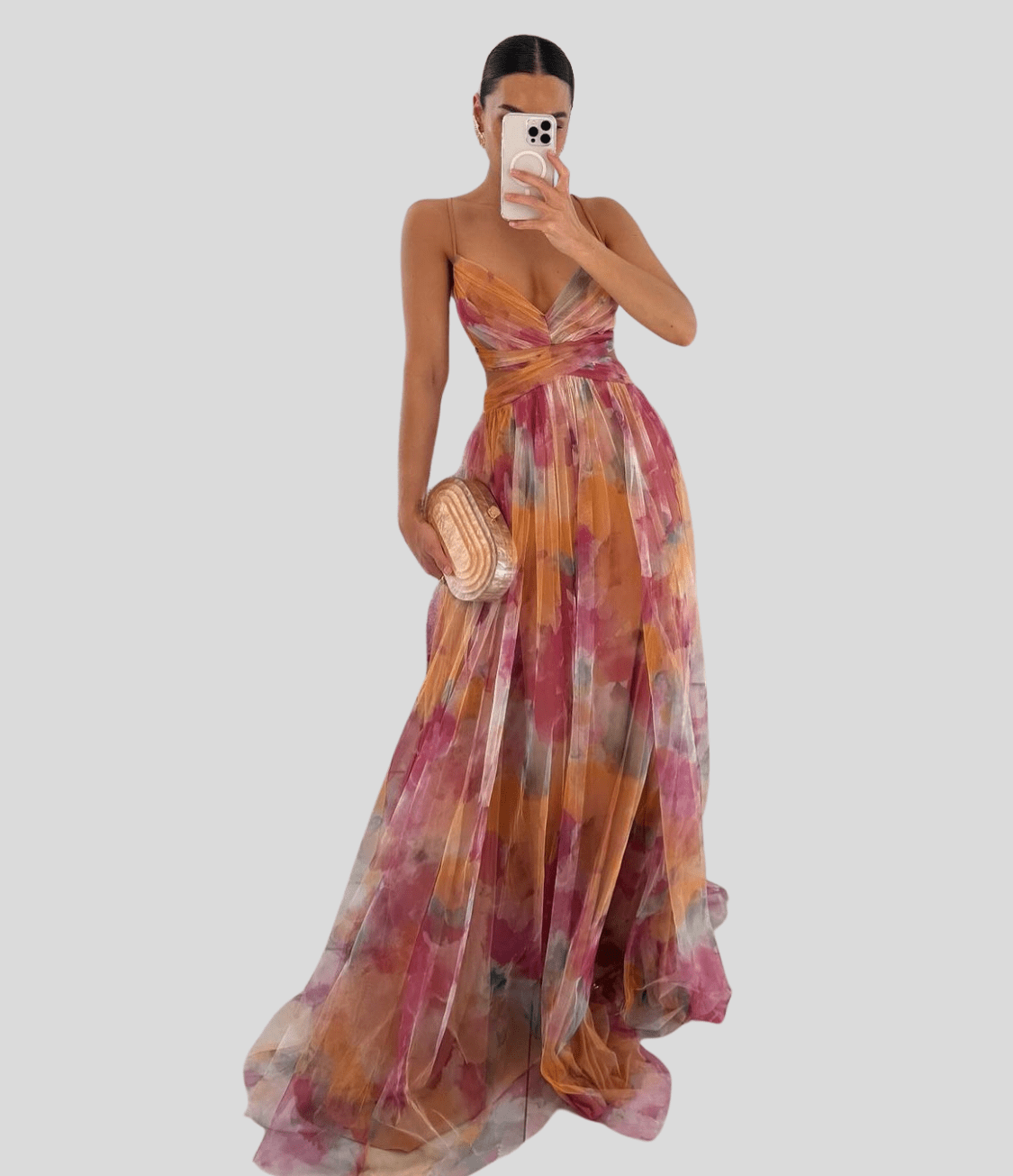 Carola | Charming Floral Maxi Dress