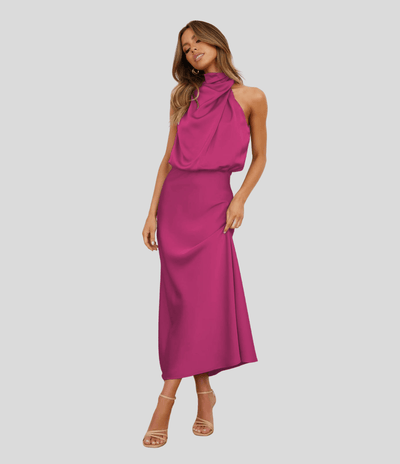 Verona | Satin Maxi Dress