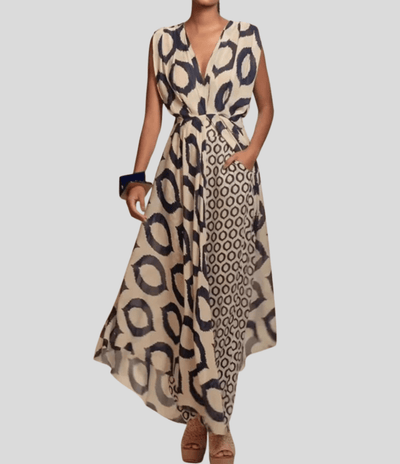 Bohemira | Ethnic Print Maxi Dress
