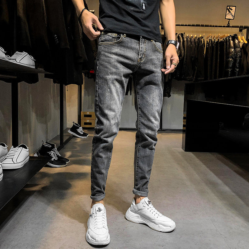 Skinny Fit Jeans | Washed Denim | Sleek and Modern