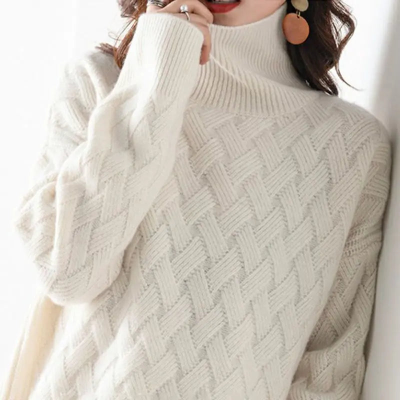 Cable-Knit Turtleneck Sweater | Classic and Cozy | Timeless Design