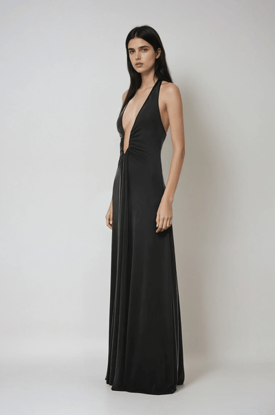 Thalia – Sleeveless Ribbed Maxi Dress