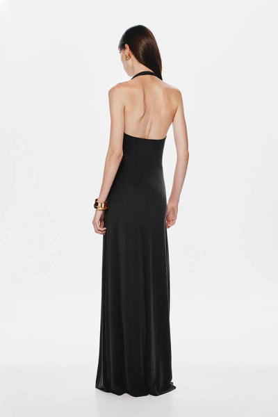 Thalia – Sleeveless Ribbed Maxi Dress