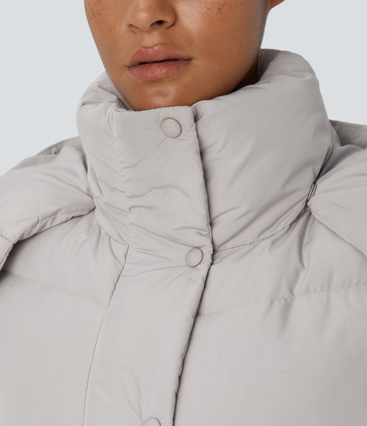 Cropped Puffer Vest | Insulated & Stylish | Perfect for Layering