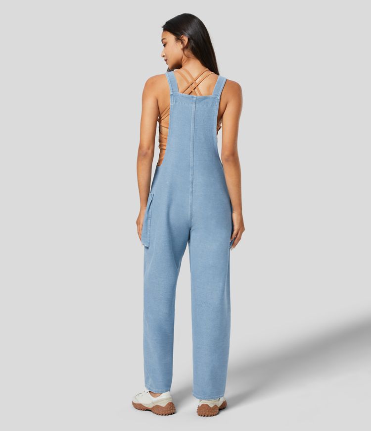 Denim Jumpsuit | Cotton | Relaxed and Lightweight