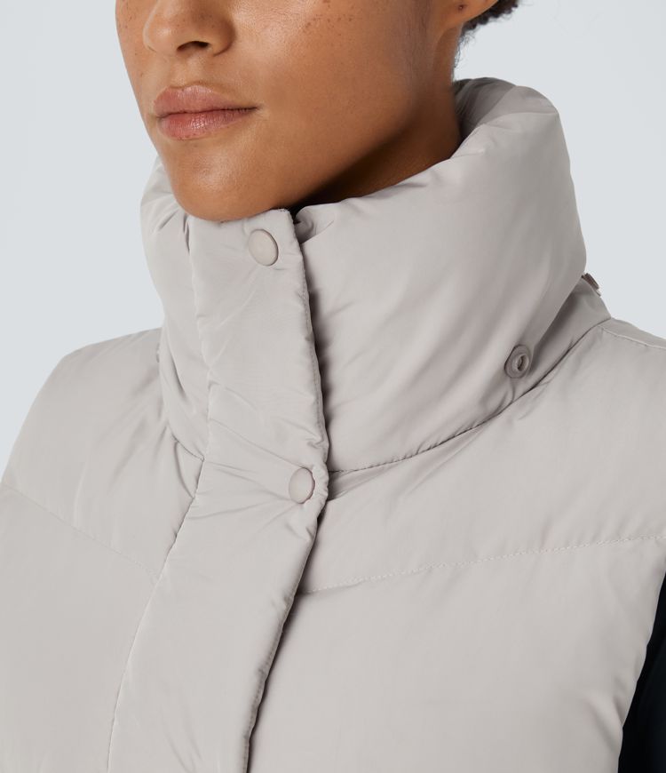 Cropped Puffer Vest | Insulated & Stylish | Perfect for Layering