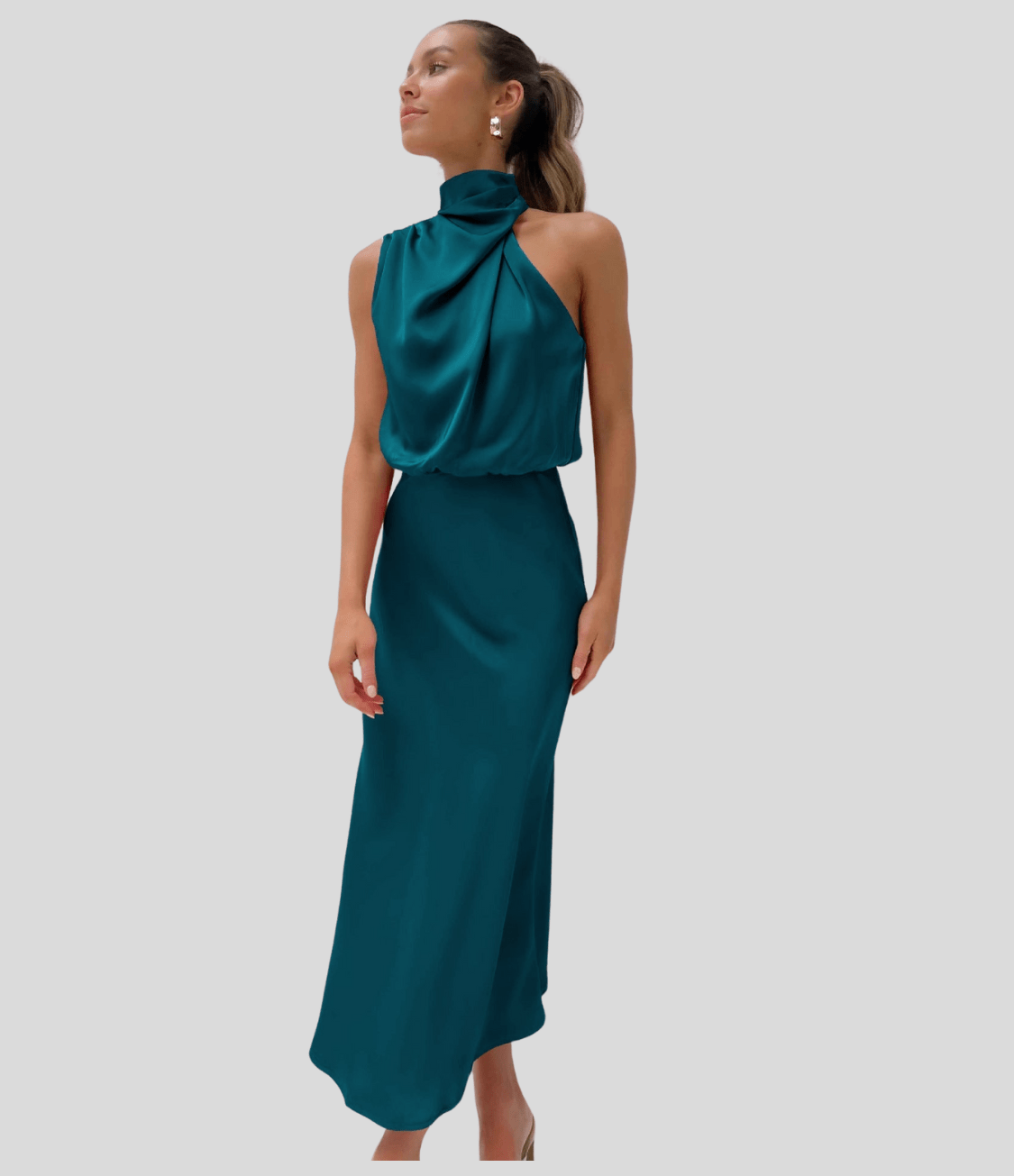 Verona | Satin Maxi Dress