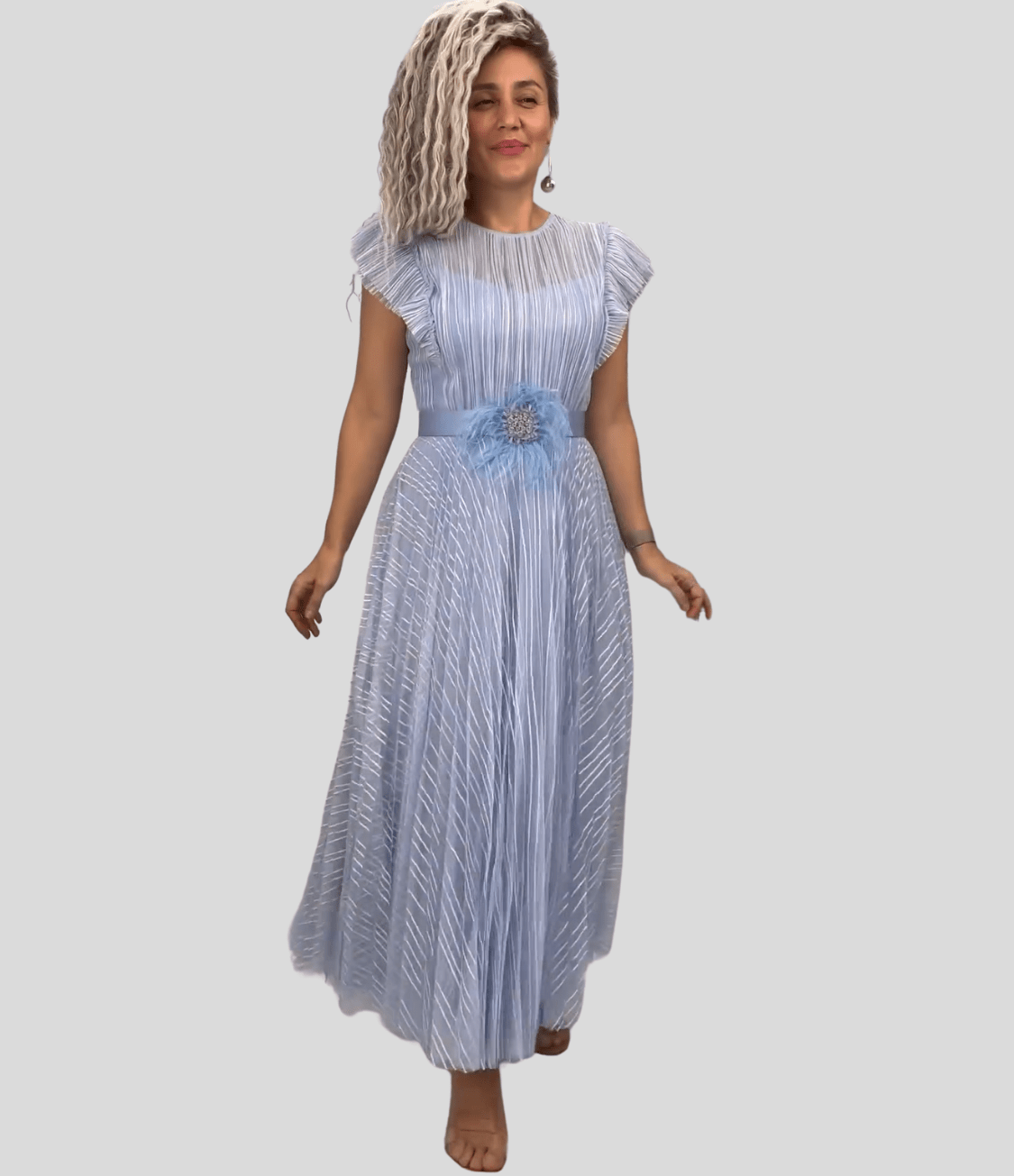 Tintonia | Fitted Chiffon Dress