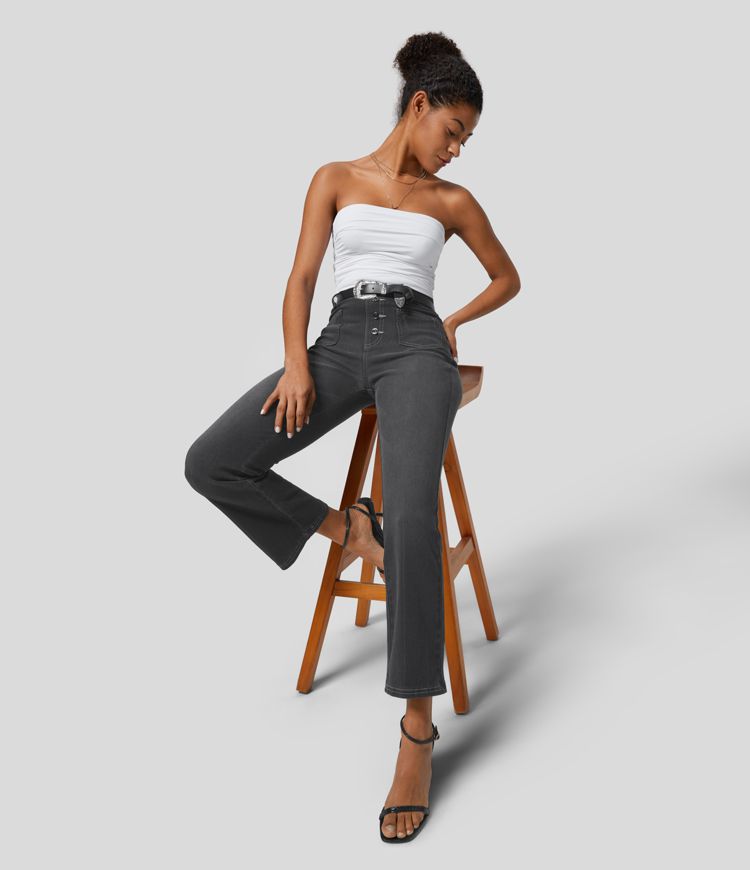 Kick-Flare Jeans | Stretch Cotton | Modern and Flattering