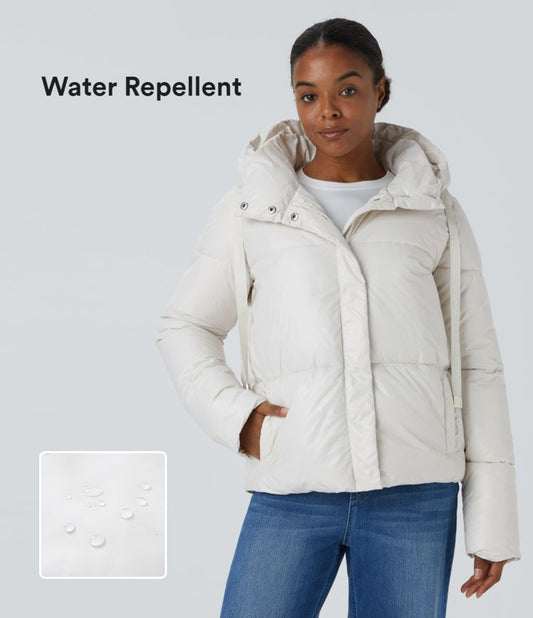 Insulated Puffer Jacket | Adjustable Hood | Warm and Stylish