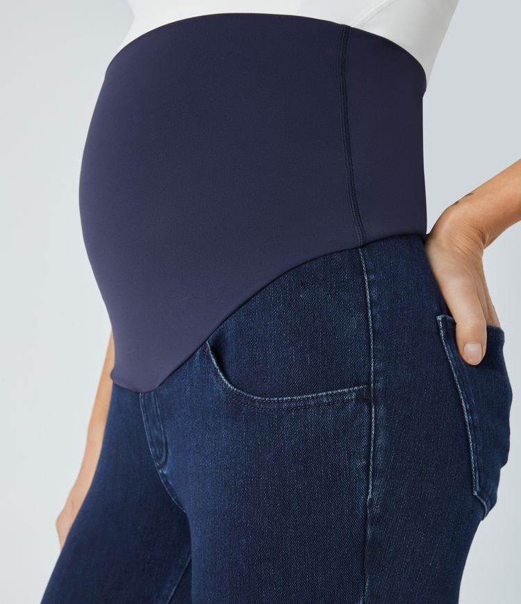 Maternity Skinny Jeans | Over-the-Bump Stretch | Supportive and Stylish