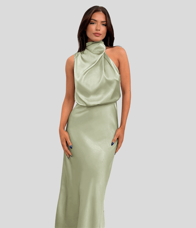 Verona | Satin Maxi Dress