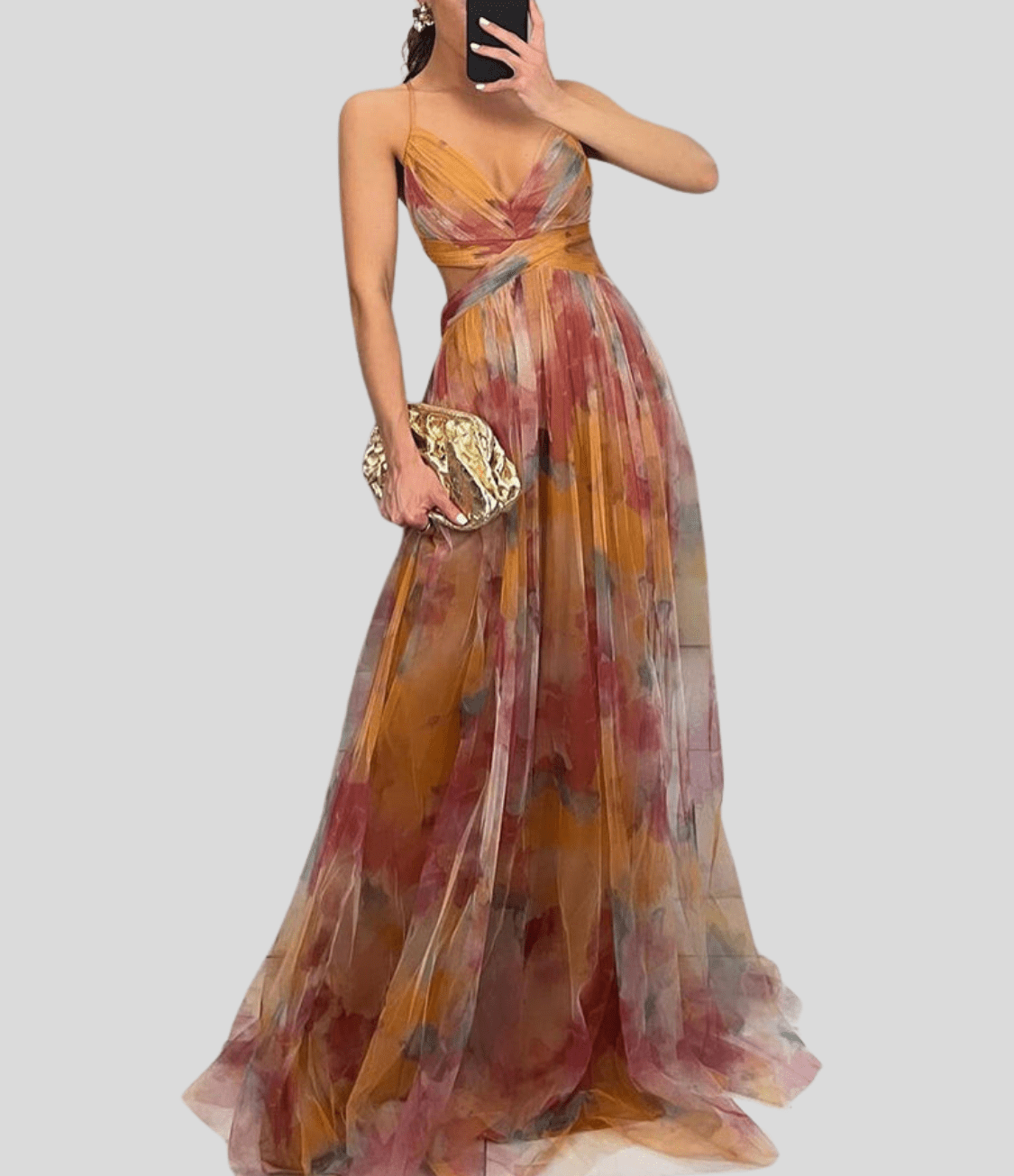 Carola | Charming Floral Maxi Dress