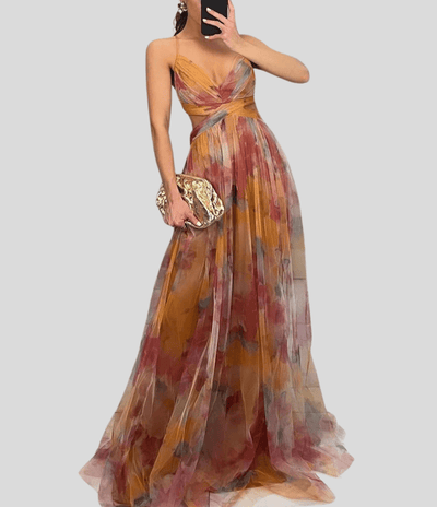 Carola | Charming Floral Maxi Dress