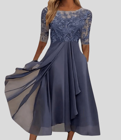 Rhonda | Lace Midi Dress