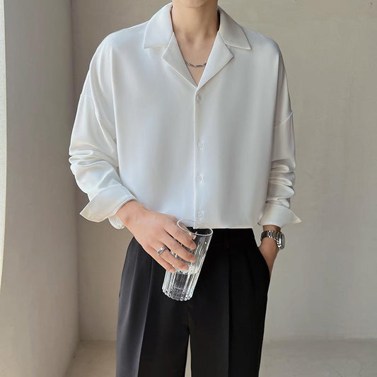 Minimalist Collared Shirt | Relaxed Fit | Timeless Design