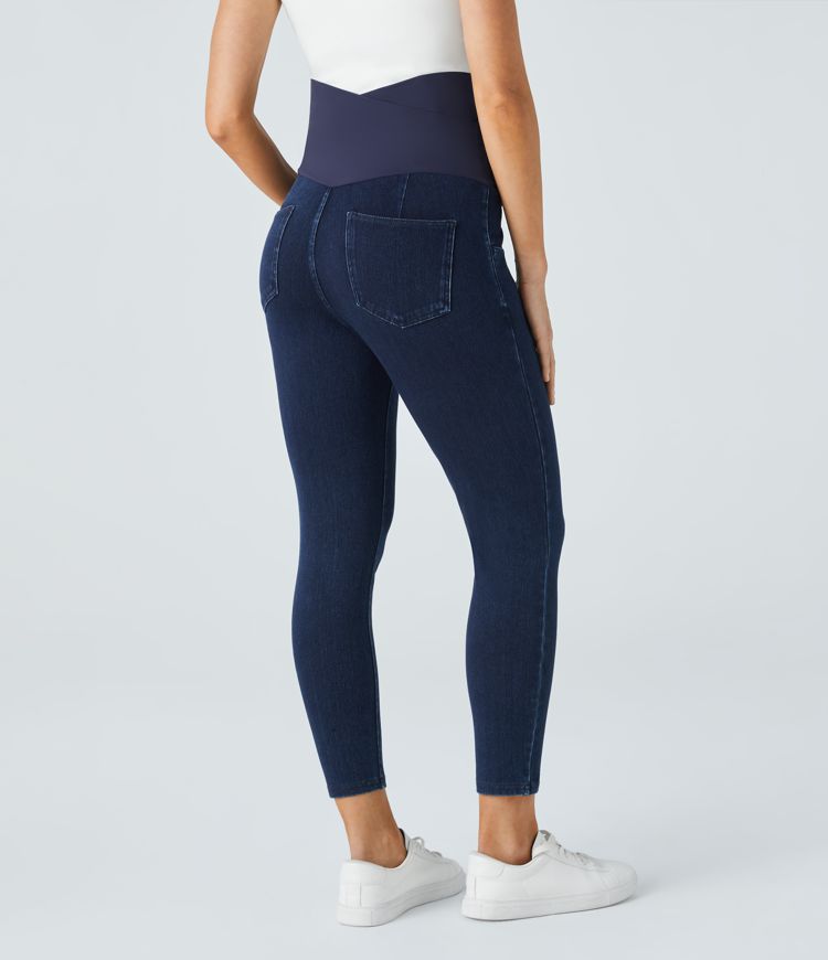 Maternity Skinny Jeans | Over-the-Bump Stretch | Supportive and Stylish