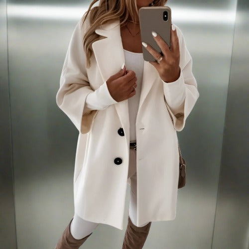 Minimalist Oversized Blazer Coat | Effortless Chic | Tailored Look | Versatile Style