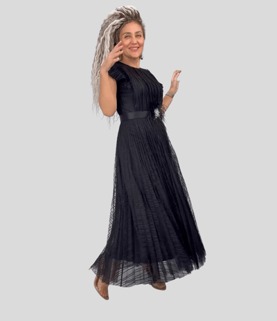 Tintonia | Fitted Chiffon Dress