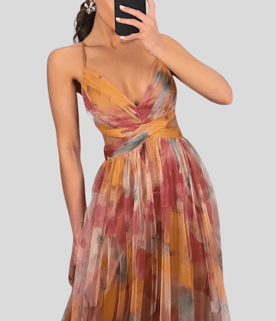 Carola | Charming Floral Maxi Dress