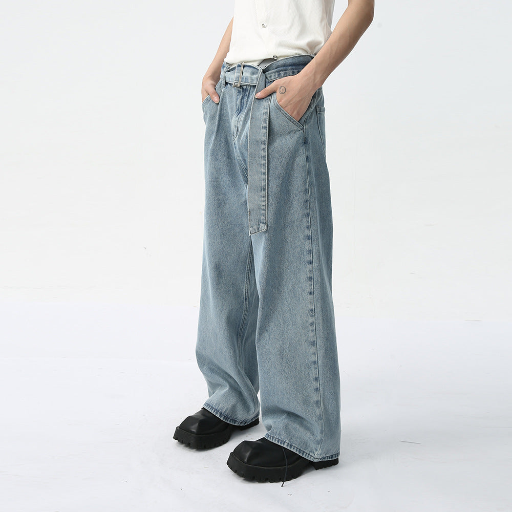 Wide-Leg Denim Jeans | Oversized Fit | Streetwear Essential