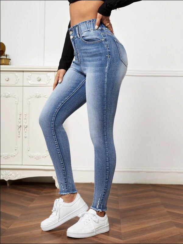 High-Waisted Skinny Jeans | Stretch Denim | Flattering Fit