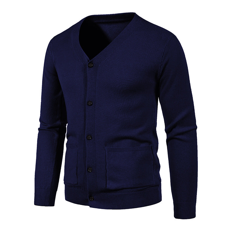 V-Neck Button-Down Cardigan | Slim Fit | Timeless Style