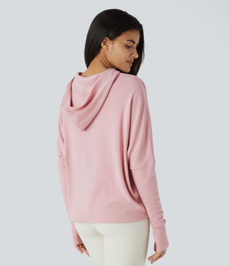 Lightweight Hoodie with Pocket | Cotton-Blend | Relaxed and Comfortable