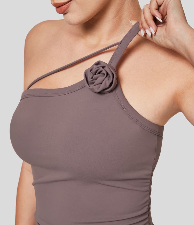 Asymmetrical One-Shoulder Tank Top | Stylish | Sleek and Unique