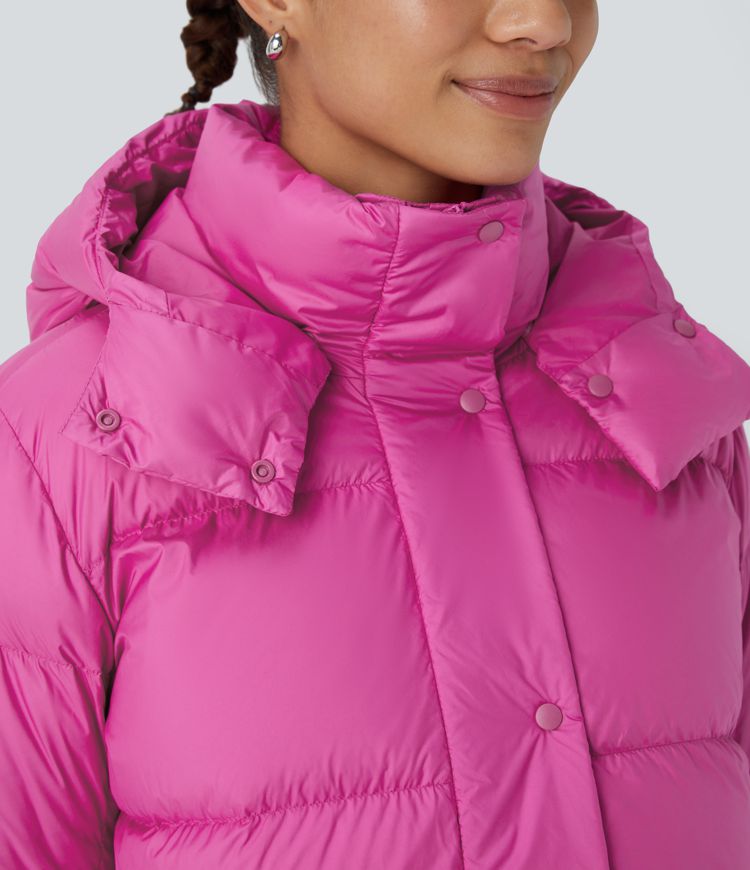 Cropped Puffer Jacket | Vibrant & Warm | Bold Winter Style