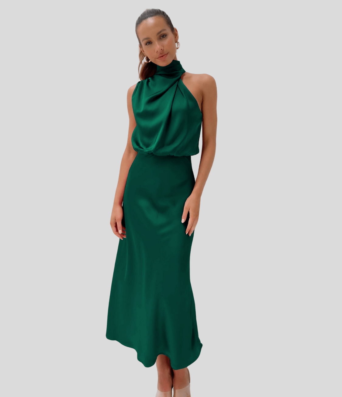 Verona | Satin Maxi Dress