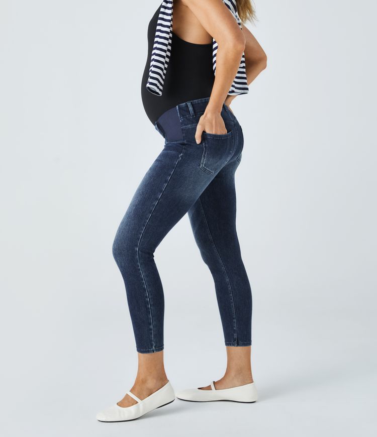 Skinny Maternity Jeans | Over-Bump Support | Stretch Fit