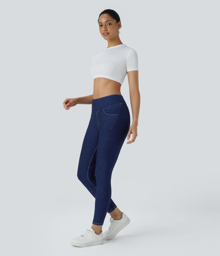 High-Waisted Jeggings | Stretch Denim Look | Sculpting Fit | Everyday Comfort