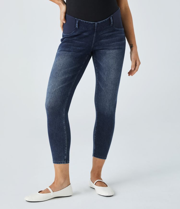 Skinny Maternity Jeans | Over-Bump Support | Stretch Fit