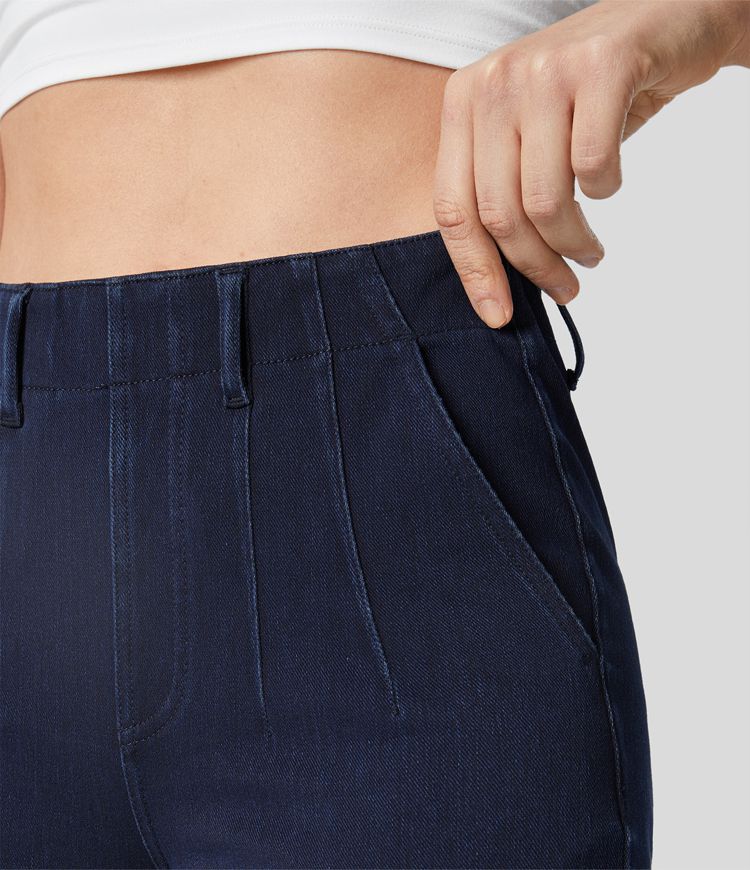 High-Waisted Stretch Shorts | Body-Hugging Fit | Comfortable and Breathable