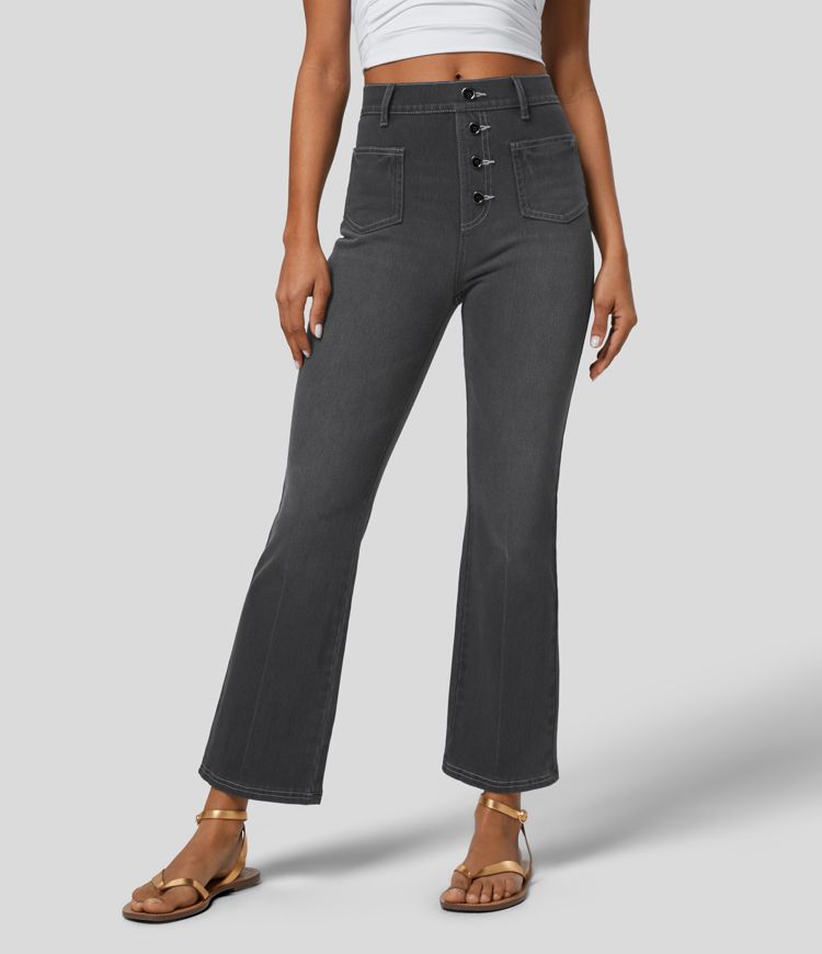 Kick-Flare Jeans | Stretch Cotton | Modern and Flattering