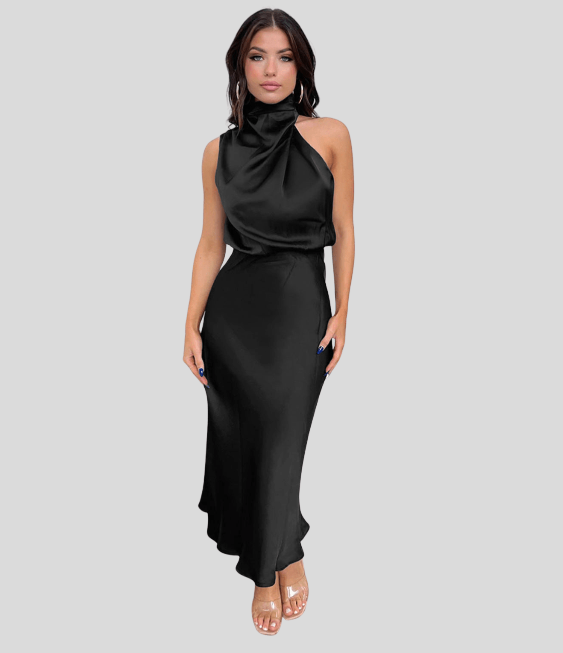 Verona | Satin Maxi Dress