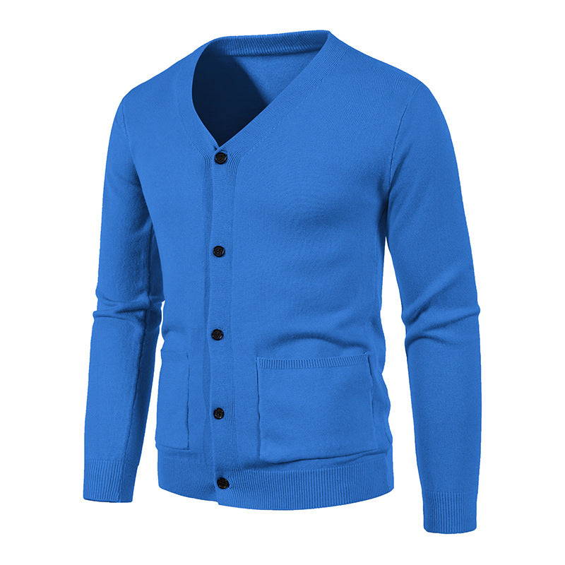 V-Neck Button-Down Cardigan | Slim Fit | Timeless Style