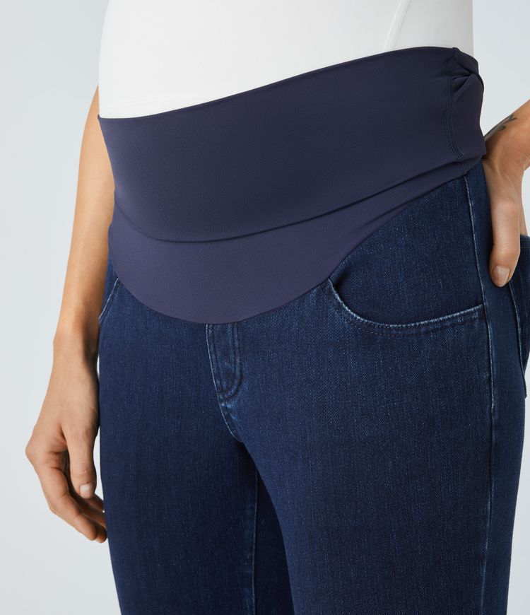 Maternity Skinny Jeans | Over-the-Bump Stretch | Supportive and Stylish