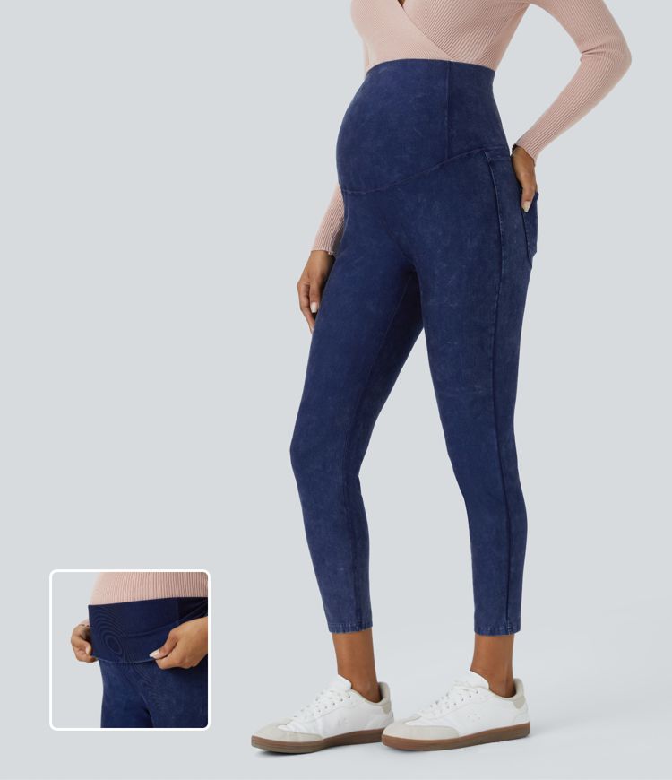 Maternity Jeggings | Over-Bump Support | Stretch Denim Look | Comfortable Fit