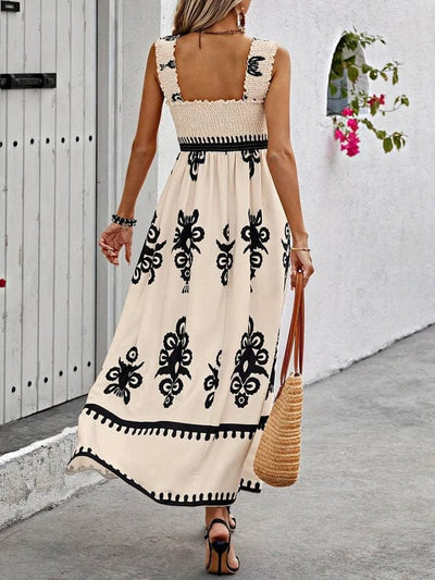 Adriatica – Sleeveless Smocked Maxi Dress