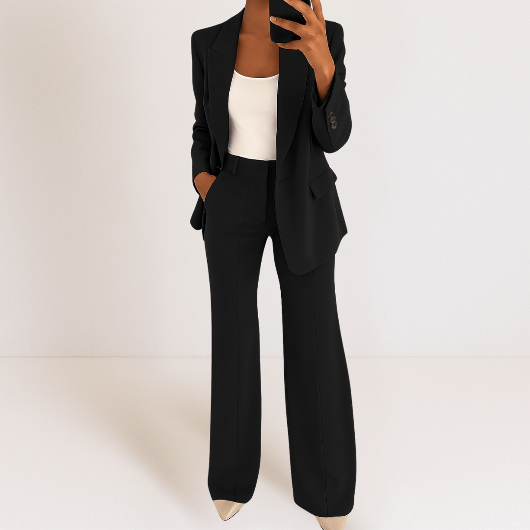 Alessandra – Long Sleeve Two-Piece Suit