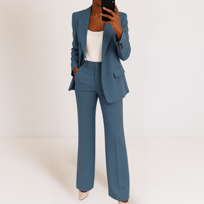 Alessandra – Long Sleeve Two-Piece Suit
